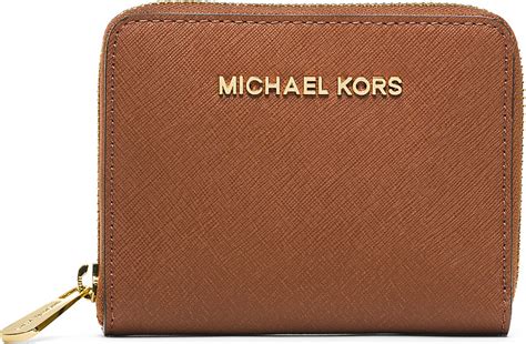 michael kors leather slim wallet|Michael Kors small wallet women.